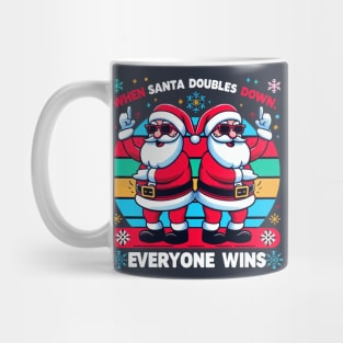 Santa Came Twice Mug